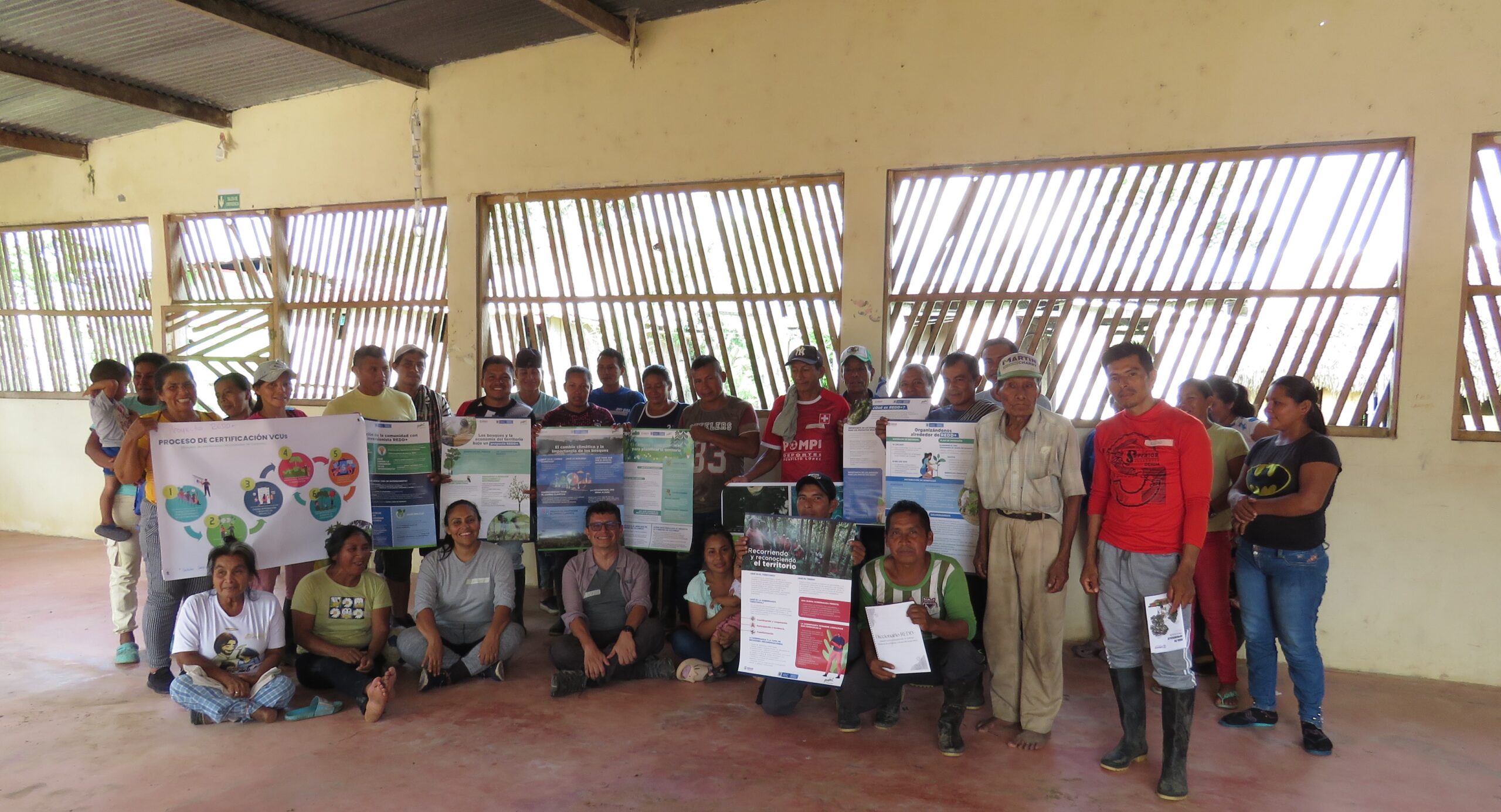 Community lerning about monitoring. Caqueta region. Credit. Diana Aya